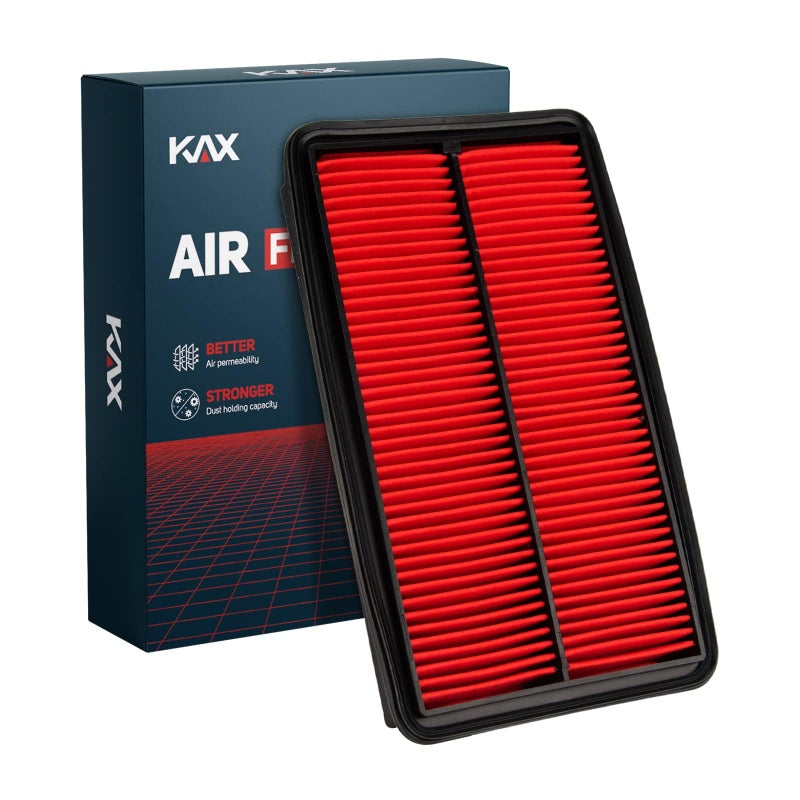 KAX Engine Air Filter  GAF005 (CA10013) Air Filter Replace for Odyssey V6 (2005-2010)  Pilot V6 (2009-2015)  MDX V6 (2007-2009)  200% Longer Life - Image 1